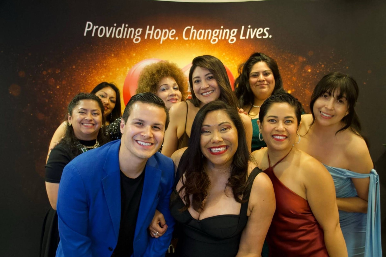 Hands of Hope team and supporters at a past gala event